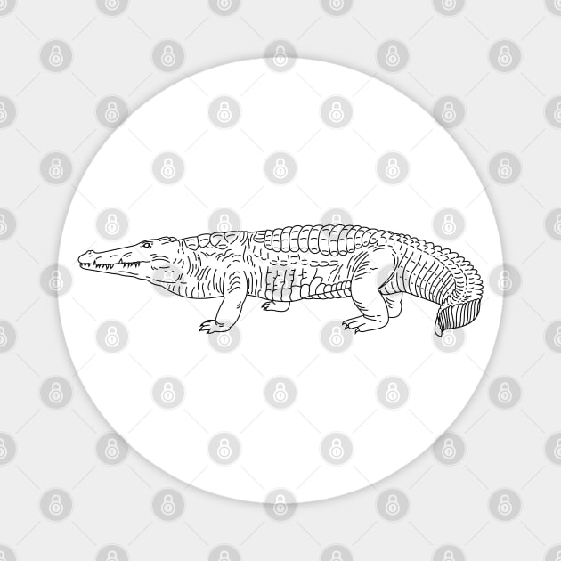 Crocodile - Alligator Magnet by KC Happy Shop